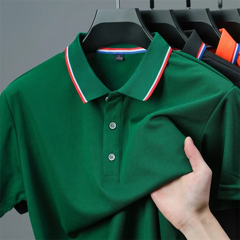 Red Collar Polos