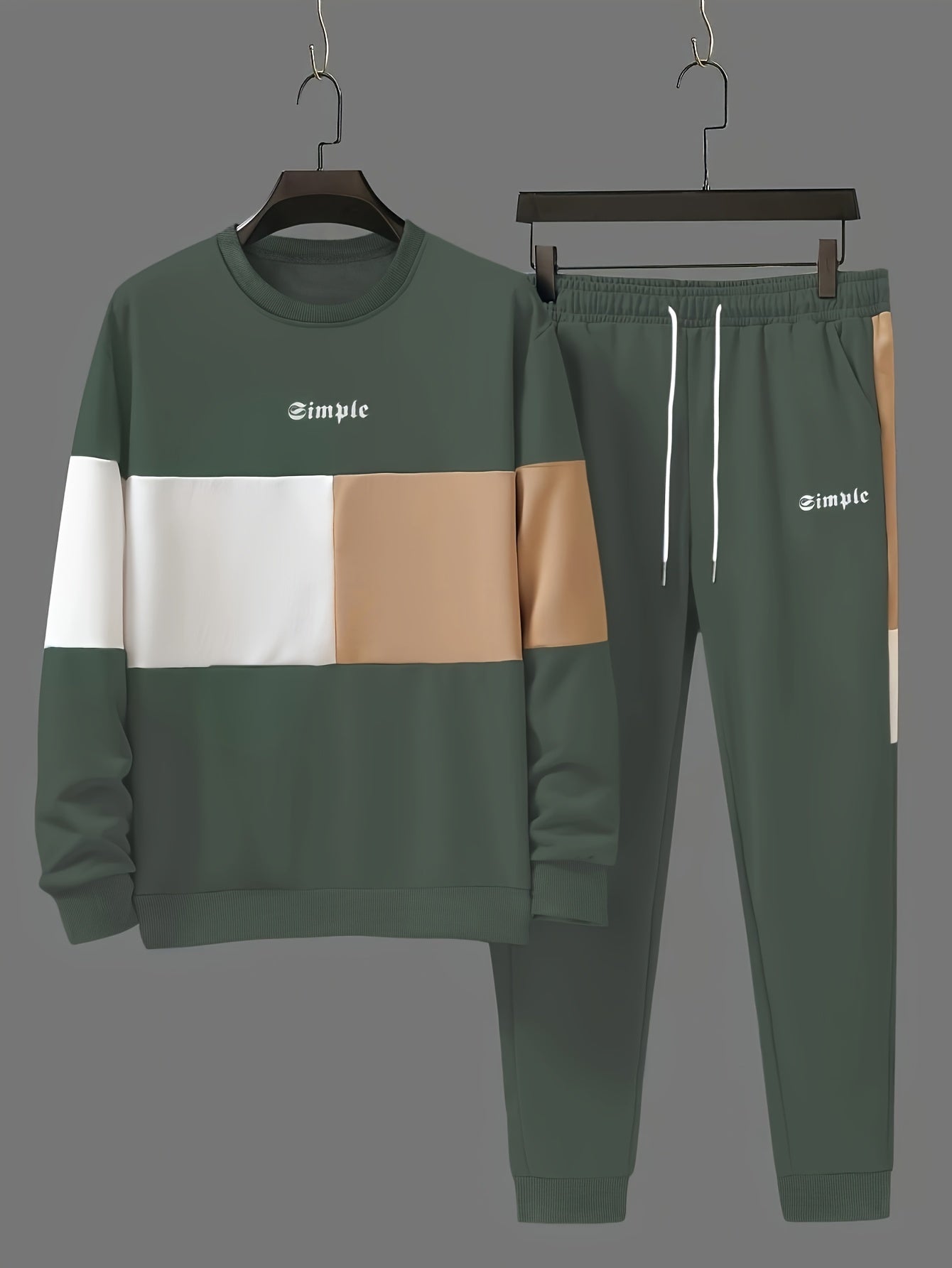 Color Block Jogger Set