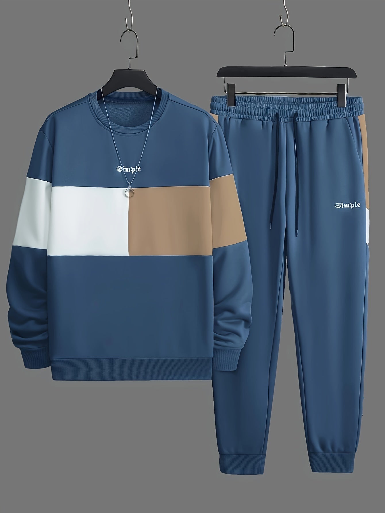 Color Block Jogger Set