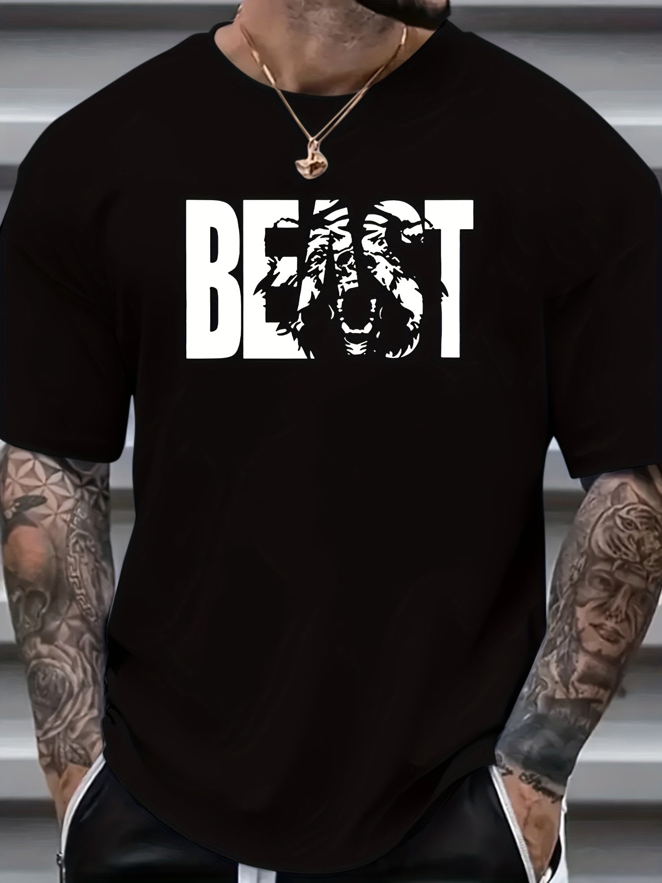 Beast Print Tee